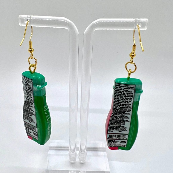 War Heads Earrings - Super Sour Candy Mini Brands Earrings - Snack Earrings - Picture 3 of 7